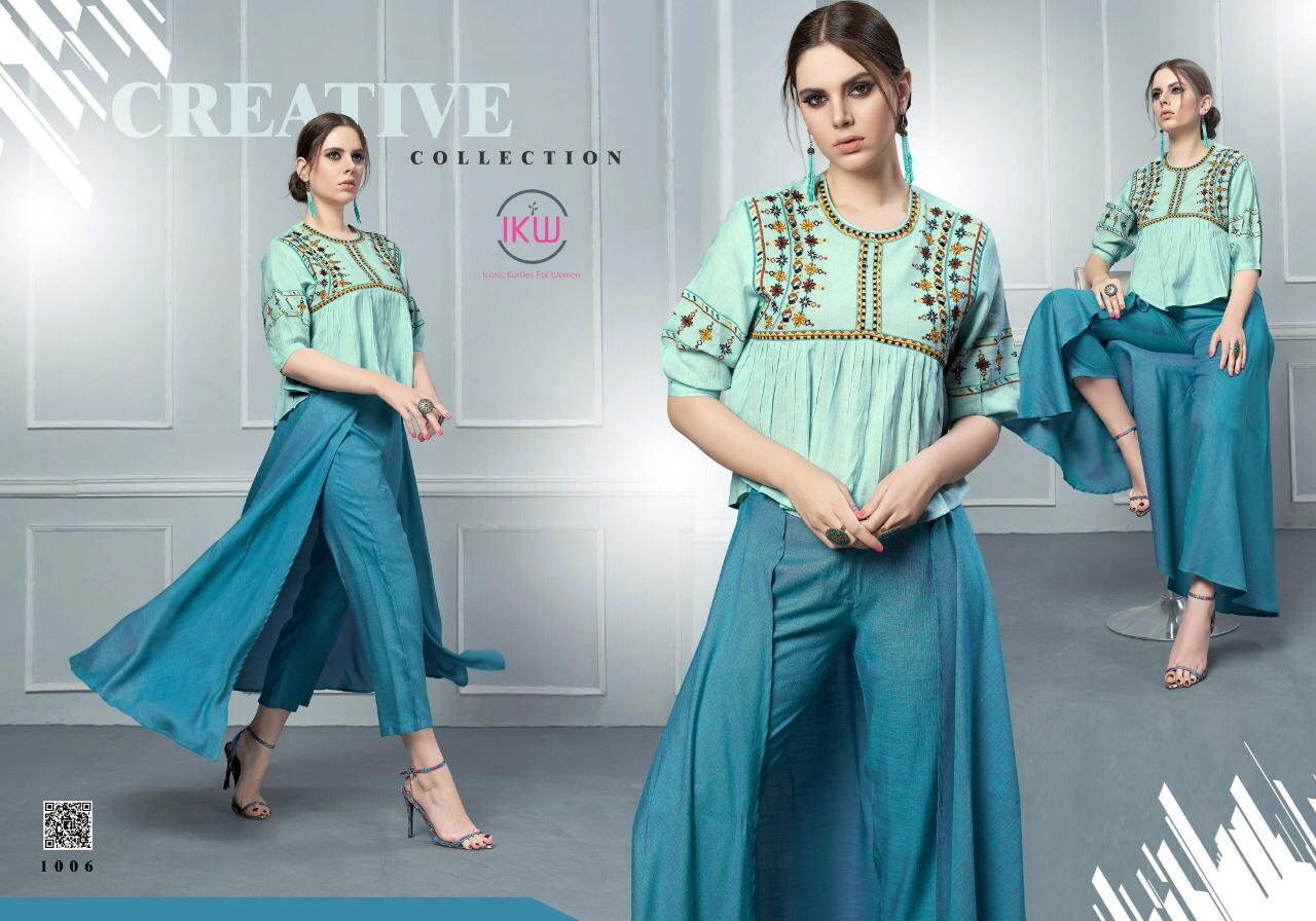IKW Designs Wow Vol-1 Iconic Kurti on Bulk Price IKW Designs Wow Vol-1 Iconic Kurti on Bulk Price
